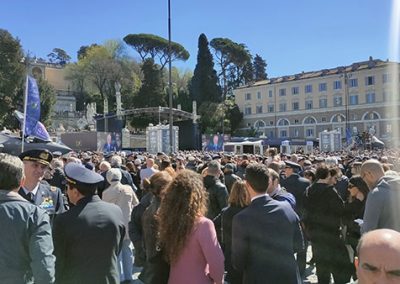 Allestimento generale per l'evento commemorativo dei 100 anni dell'Aeronautica Militare Italiana L’allestimento generale per l'evento commemorativo dei 100 anni dell'Aeronautica Militare Italiana è stata una grande sfida per Key Comunicazione.