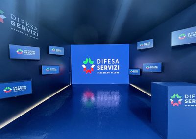 Stand per Difesa Servizi presso “Seafuture 8th edition” nella base navale di La Spezia, 5/8 Giugno 2023. Key Comunicazione per Difesa Servizi ha progettato e realizzato uno stand di 25 mq in occasione dell’ottava edizione del Seafuture.