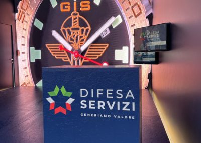 Stand per Difesa Servizi presso “Seafuture 8th edition” nella base navale di La Spezia, 5/8 Giugno 2023. Key Comunicazione per Difesa Servizi ha progettato e realizzato uno stand di 25 mq in occasione dell’ottava edizione del Seafuture.