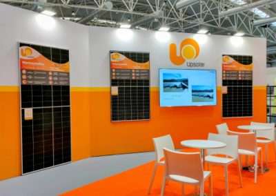 Stand Upsolar alla manifestazione Zeroemission. Key Comunicazione ha realizzato lo Stand Upsolar alla manifestazione Zeroemission che si è svolta presso la Fiera di Roma dal 10 al 12 Ottobre. “ZeroEmission, Mediterranean 2022” energie rinnovabili, storage, e-mobility, efficienza e comunità energetiche: per un grande evento internazionale.