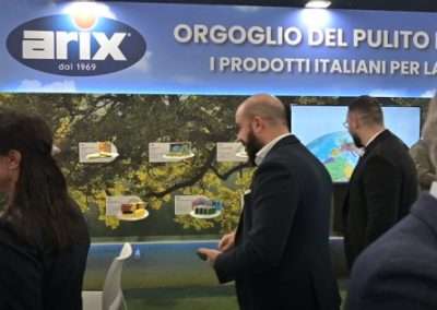 Key comunicazione per lo Stand Arix presso MARCA Bologna.